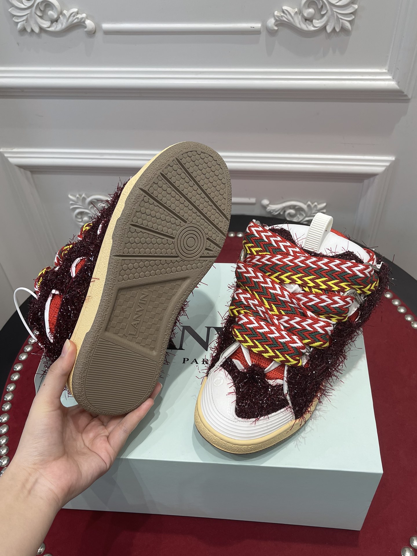 LAN × Gallery Department Red detail 6
