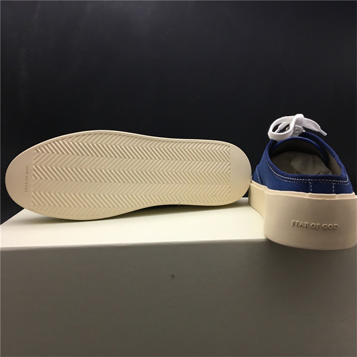 Fear Of God 101 Backless Sneaker Navy detail 6