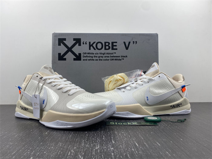 NK Kobe 5 Protro Undefeated What If White DB4796-101