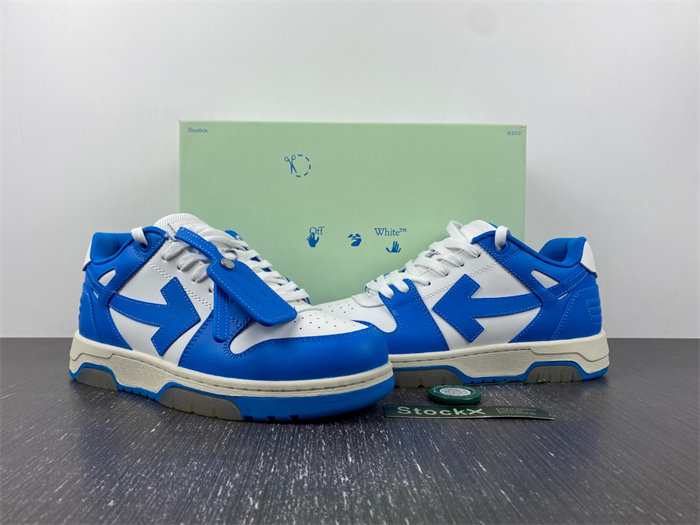 OW Out Of Office OOO Low Tops Blue White OWIA259F21LEA0010145
