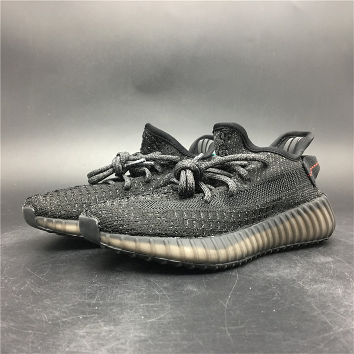 ADS Yeezy Boost 350 V2 Static Black (Reflective) FU9007 detail 3