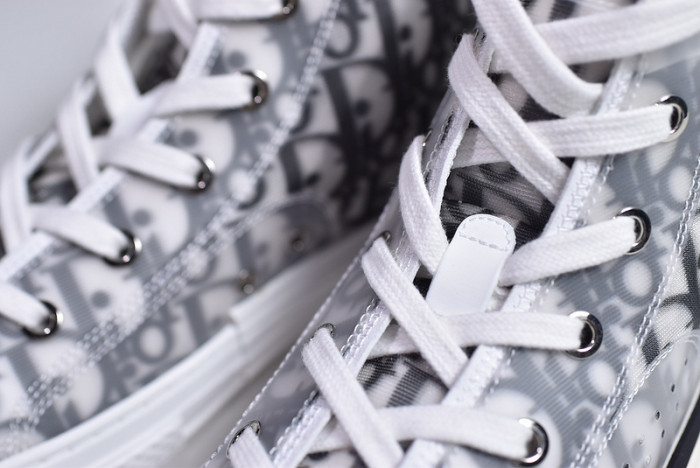 B23 Oblique High Top Sneakers white T004801-1069 detail 14