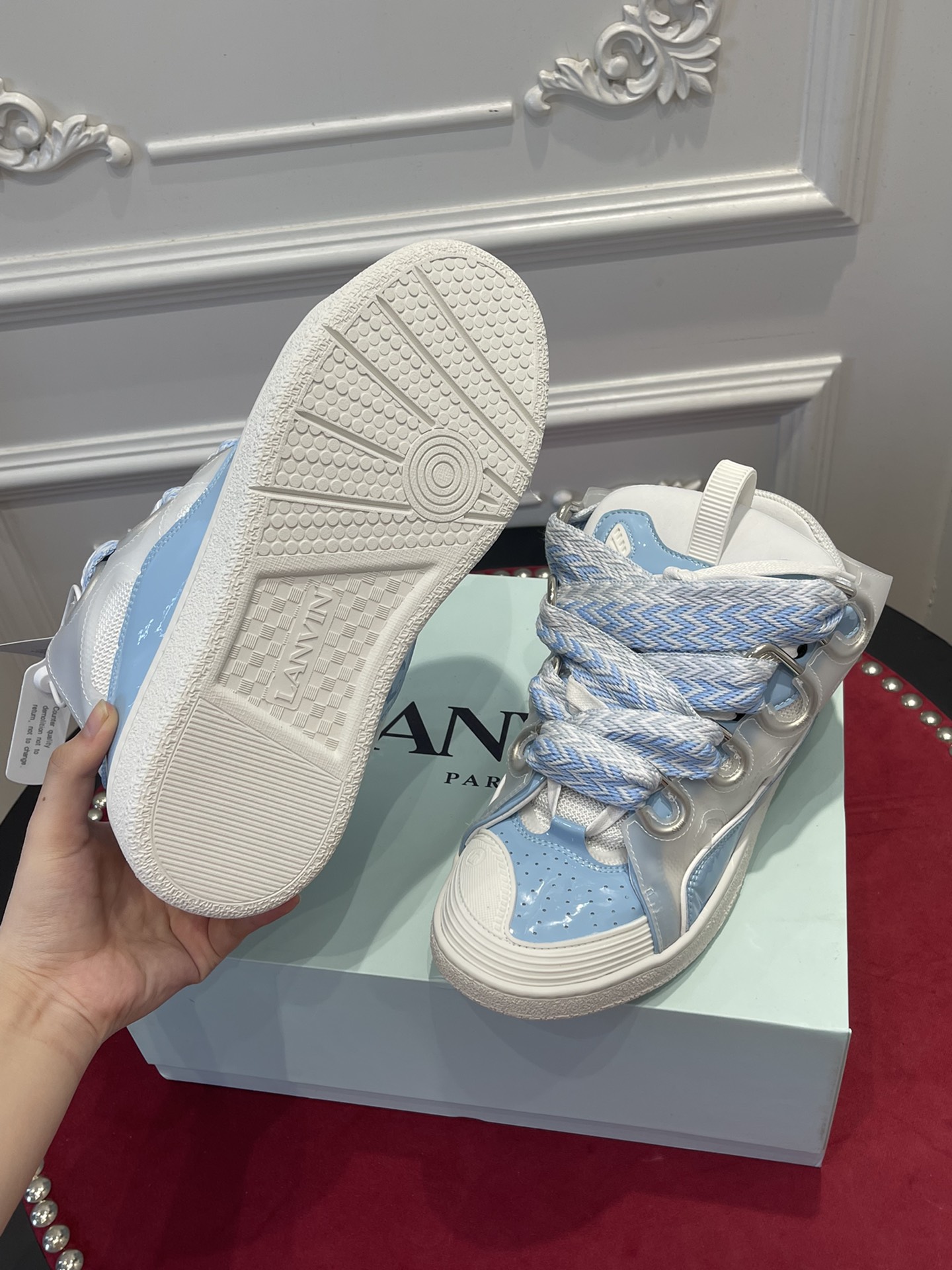 LAN Curb Sneaker FW-SKDK02-GLOS-A22901 detail 4