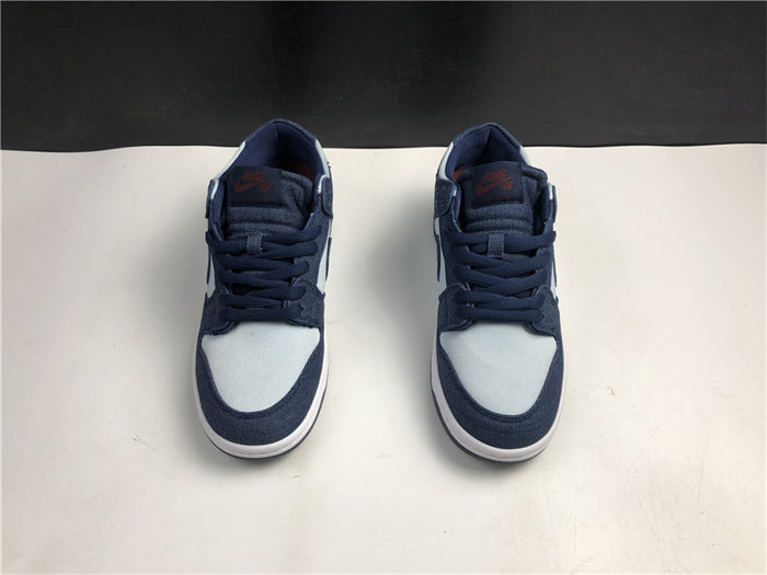 NK SB Dunk Low Binary Blue 854866-444 detail 4
