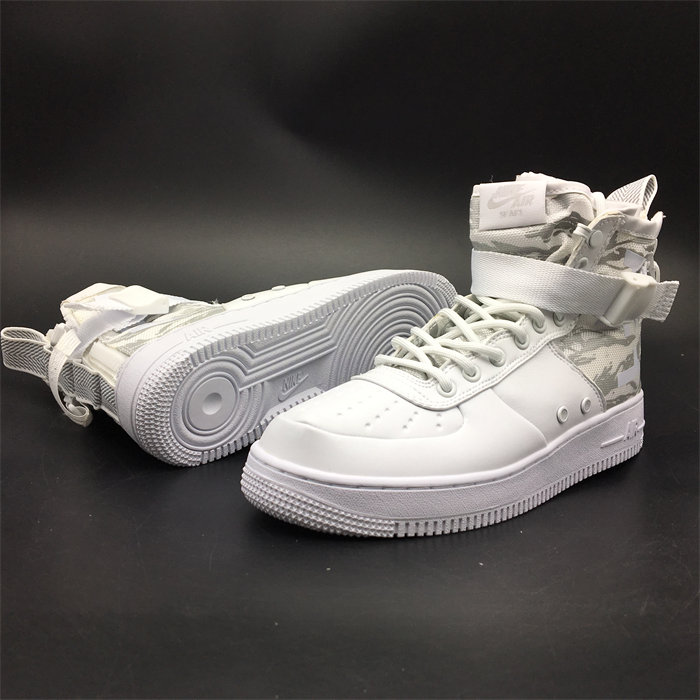 NK SF Air Force 1 Mid Winter Camo AA1129-100 detail 3
