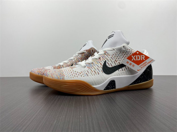 NK Kobe 9 Elite Premium Low HTM Milan White Multi-Color 698595-109