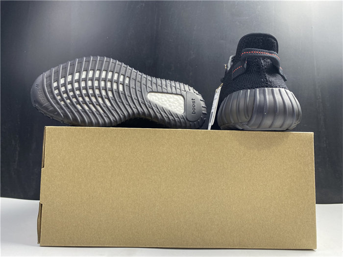 ADS Yeezy Boost 350 V2 Black Red CP9652 detail 6