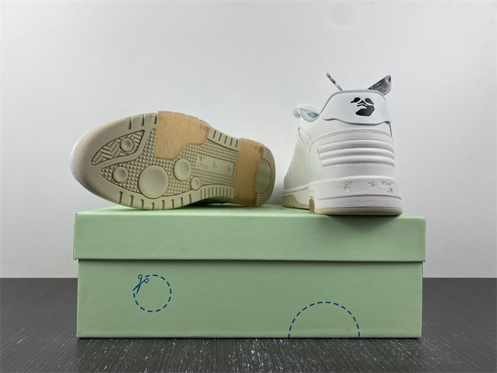 OW Out Of Office OOO Low Tops For Walking White Black OMIA189R21LEA0020101 detail 3