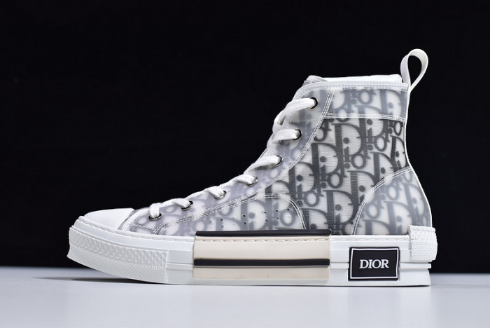 B23 Oblique High Top Sneakers white T004801-1069 detail 2