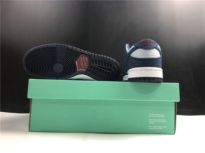 NK SB Dunk Low Binary Blue 854866-444 detail 6