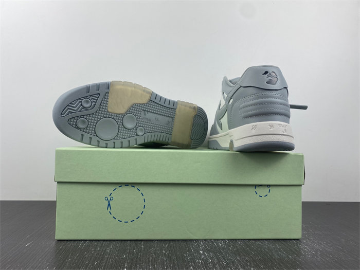OW Out Of Office "OOO" Low Tops Grey White OMIA189S22LEA0010109 detail 3
