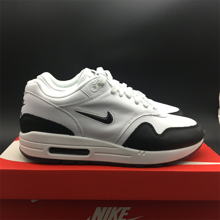 NK Air Max 1 Jewel White Black 918354-100 detail 7