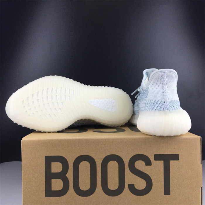 ADS Yeezy Boost 350 V2 Cloud White (Non-Reflective) FW3043 detail 6