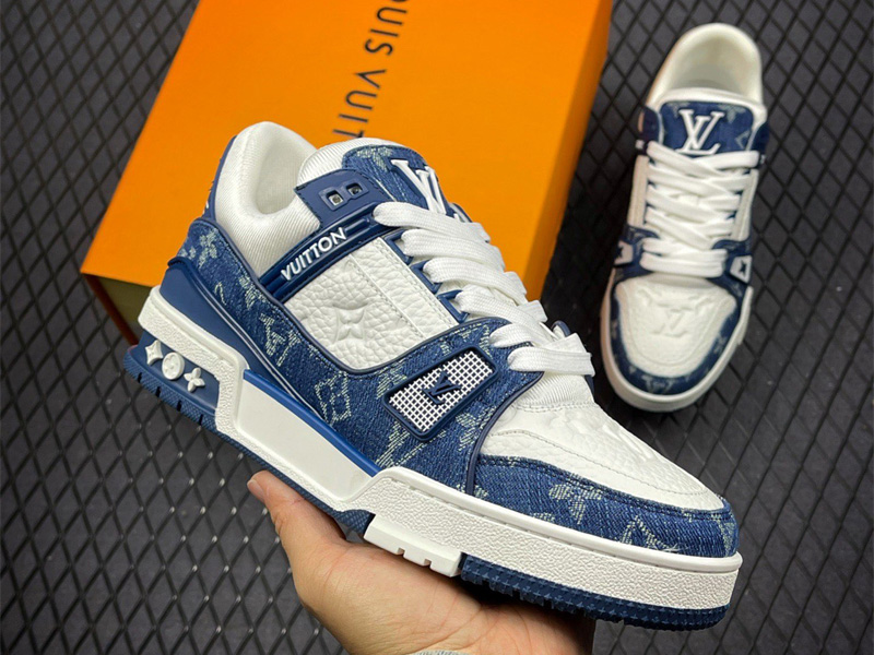 L X V Trainer Sneaker Low Blue