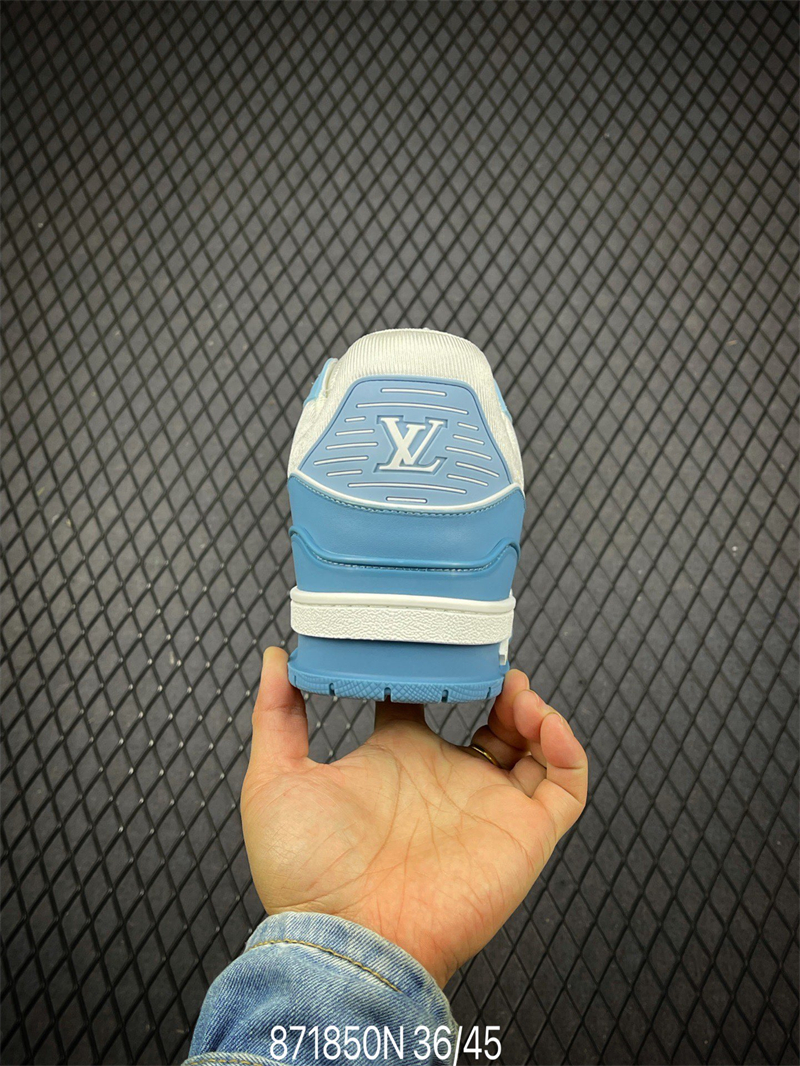 L X V Trainer Sneaker Low Sky Blue detail 5