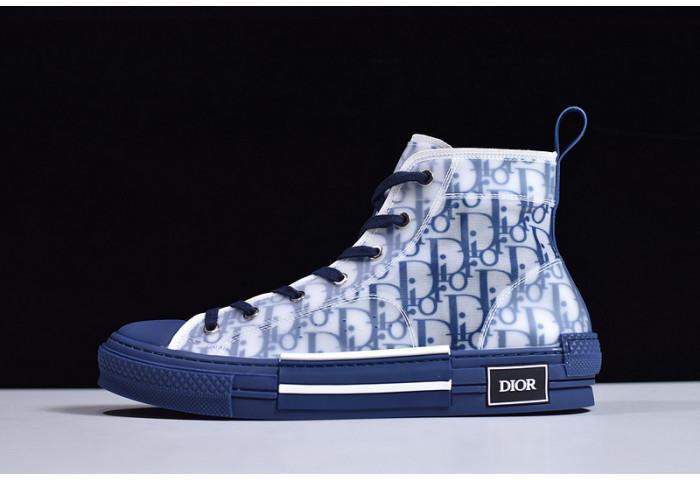B23 Oblique High Top Sneakers bule T00480H069