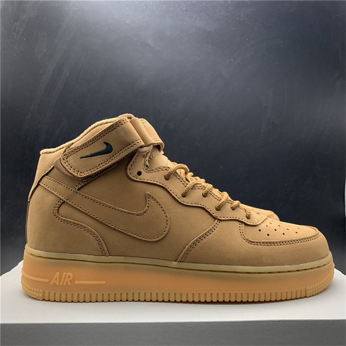 NK Air Force 1 Mid Flax 715889-200 detail 7
