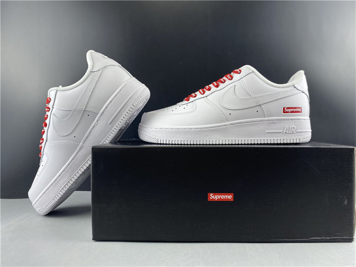 NK Air Force 1 Low Supreme White CU9225-100 detail 2