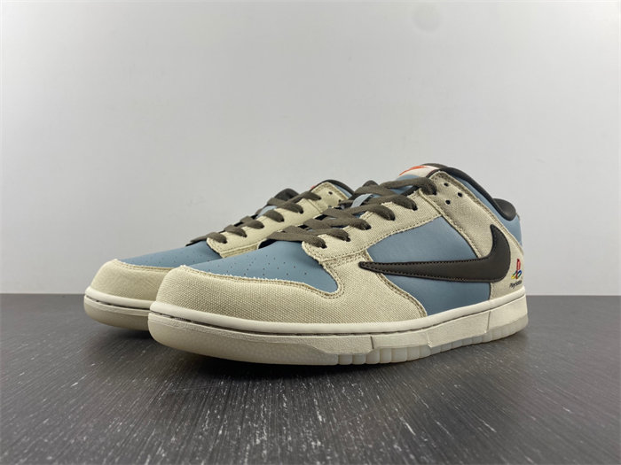 NK Dunk LowTravis Scott x Playstation CU1726-800 detail 7