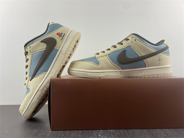 NK Dunk LowTravis Scott x Playstation CU1726-800 detail 2