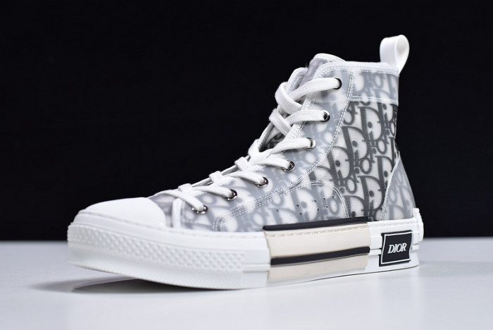 B23 Oblique High Top Sneakers white T004801-1069 detail 4