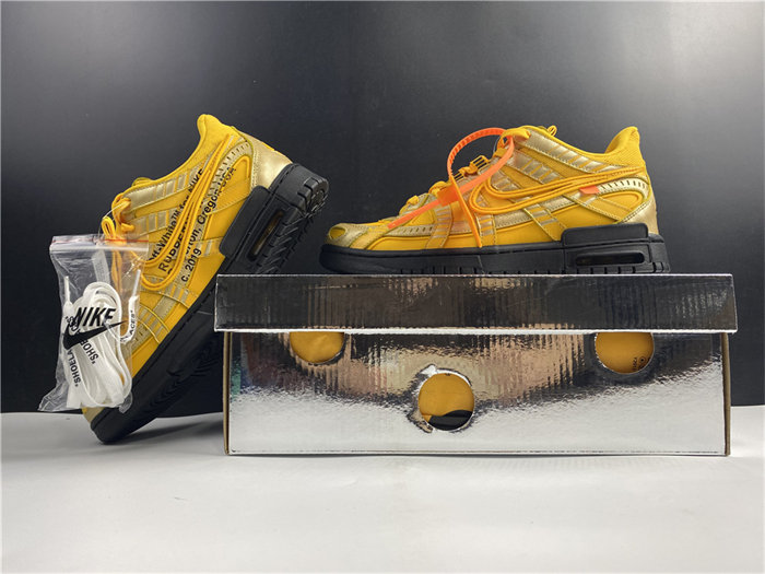 NK Air Rubber Dunk OW University Gold CU6015-700 detail 2