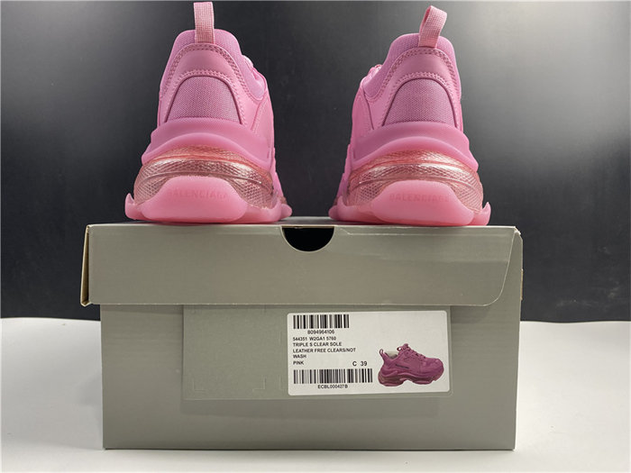 BLCG SNEAKER TRIPLE.S.CLEAR SOLE 544351 W2GA1 5760 detail 5