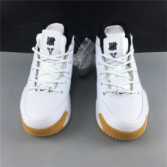 NK Kobe 1 Protro Undefeated White AQ3635-100 detail 4
