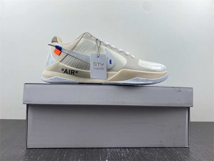 NK Kobe 5 Protro Undefeated What If White DB4796-101 detail 4