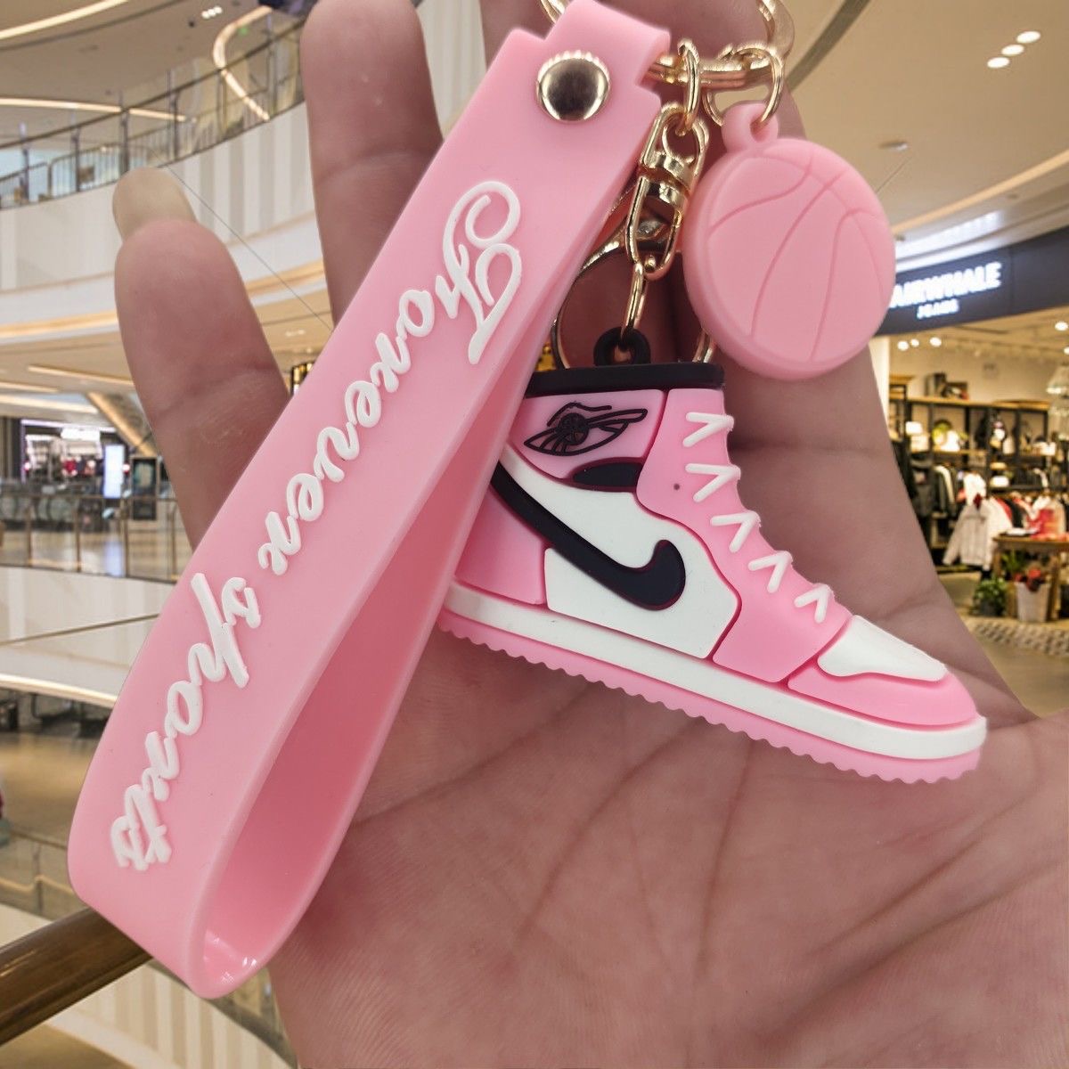 Random accessories Toys socks shoeslaces and keychain detail 19