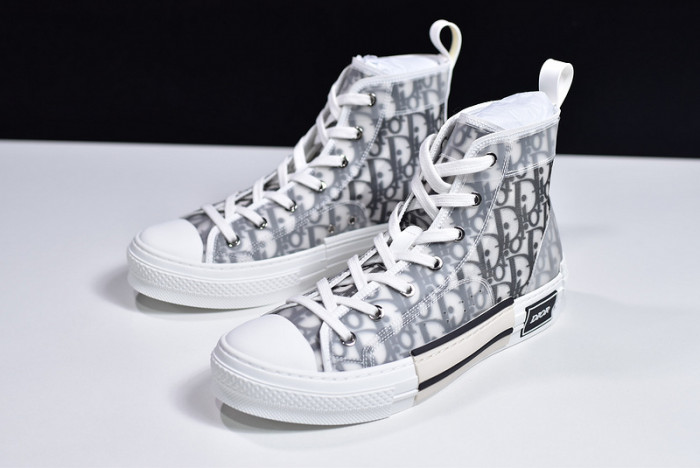 B23 Oblique High Top Sneakers white T004801-1069 detail 21
