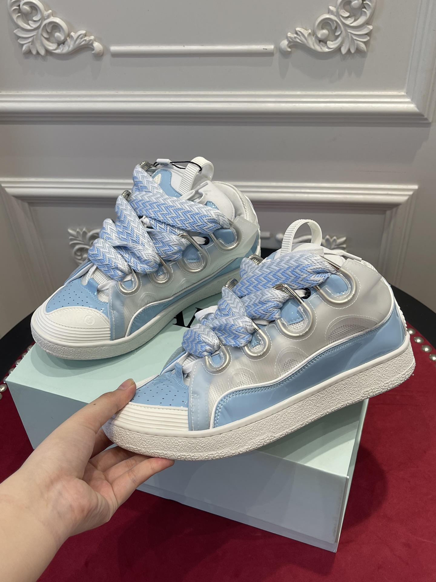 LAN Curb Sneaker FW-SKDK02-GLOS-A22901 detail 5