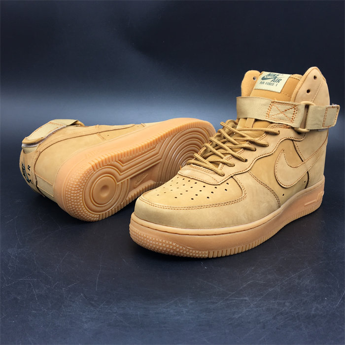 NK Air Force 1 High Flax 882096-200 detail 3
