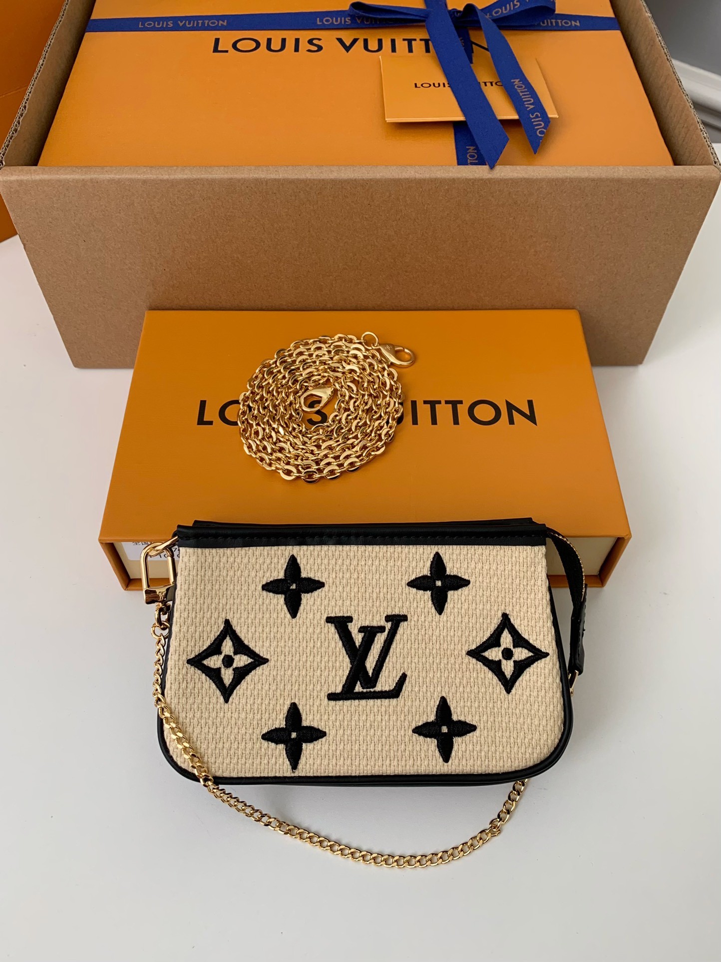 L X V MINI POCHETTE ACCESSOIRES 15.5*10.5*4cm