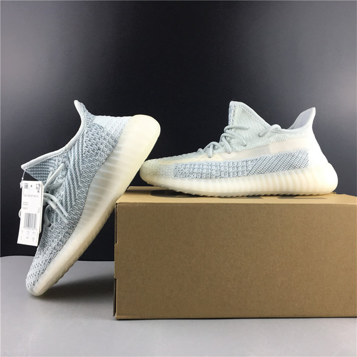 ADS Yeezy Boost 350 V2 Cloud White (Reflective) FW5317 detail 2