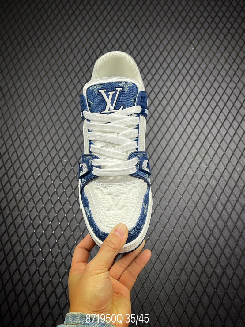 L X V Trainer Sneaker Low Blue detail 9