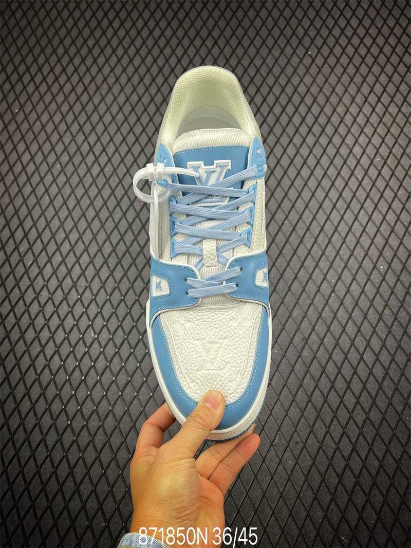 L X V Trainer Sneaker Low Sky Blue detail 9