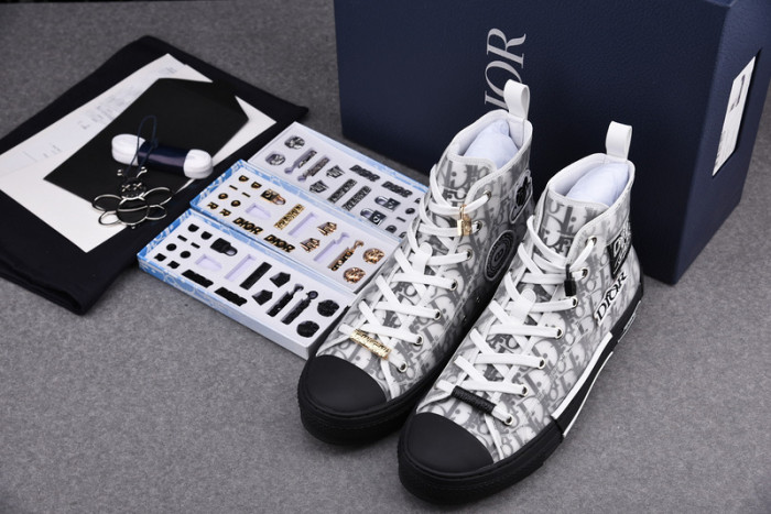 B23 OBLIQUE HIGH TOP SNEAKERS T00480H053 detail 12