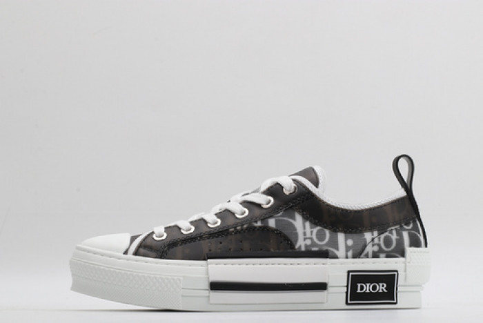 B23 OBLIQUE LOW black white SNEAKERS T00480H051 detail 2
