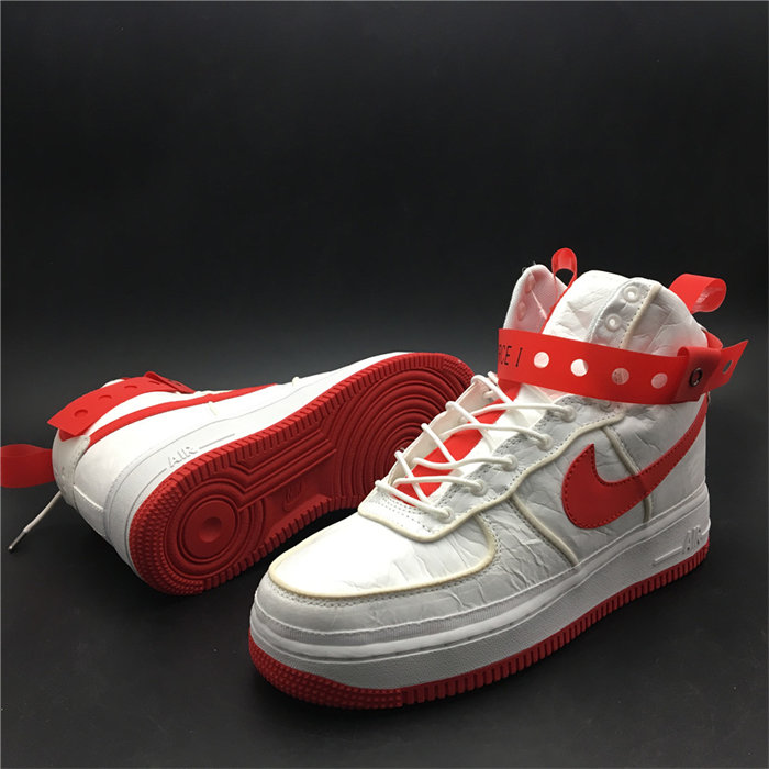 NK Air Force 1 High 573967-100 detail 2