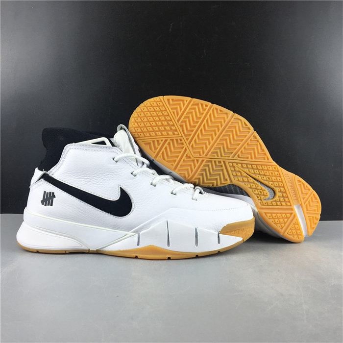 NK Kobe 1 Protro Undefeated White AQ3635-100 detail 3