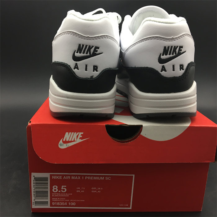 NK Air Max 1 Jewel White Black 918354-100 detail 5