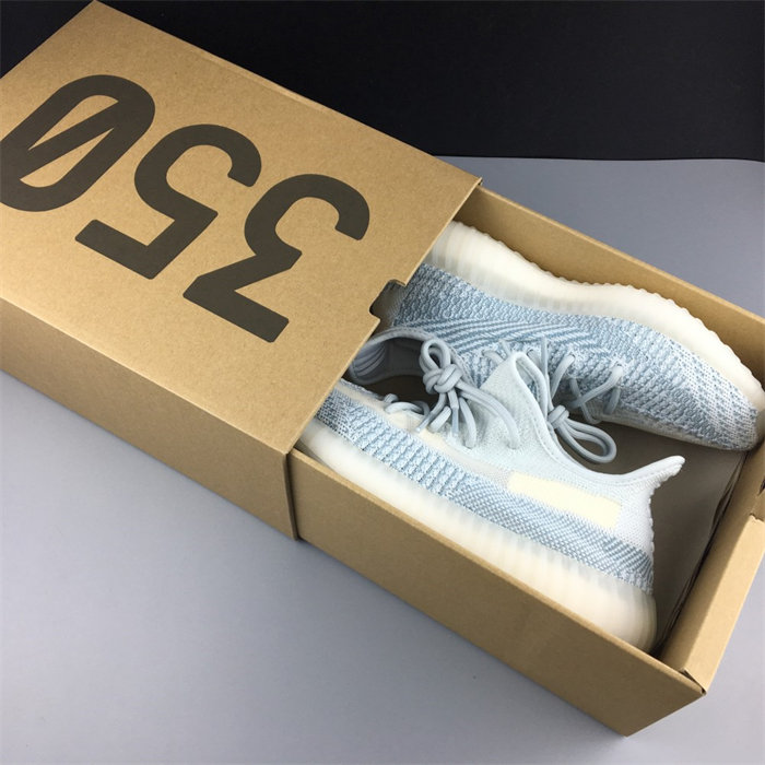 ADS Yeezy Boost 350 V2 Cloud White (Non-Reflective) FW3043 detail 7