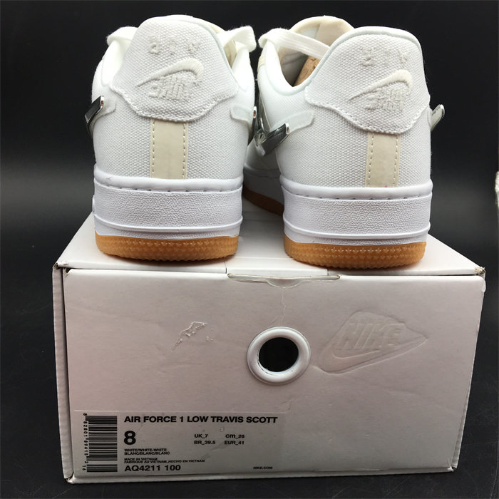 NK Air Force 1 Low Travis Scott AQ4211-100 detail 3