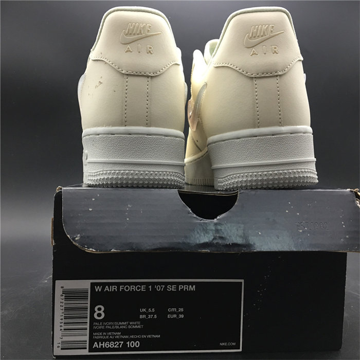 NK Air Force 1 Low Jelly Puff Pale Ivory AH6827 -100 detail 5