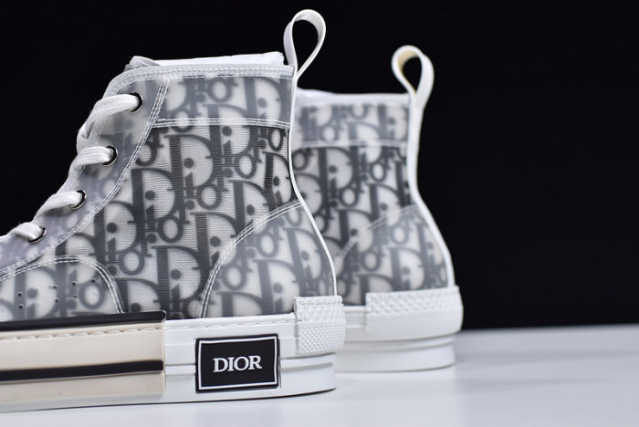 B23 Oblique High Top Sneakers white T004801-1069 detail 15