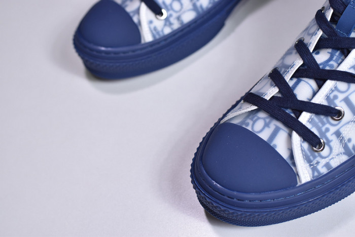 B23 Oblique High Top Sneakers bule T00480H069 detail 5