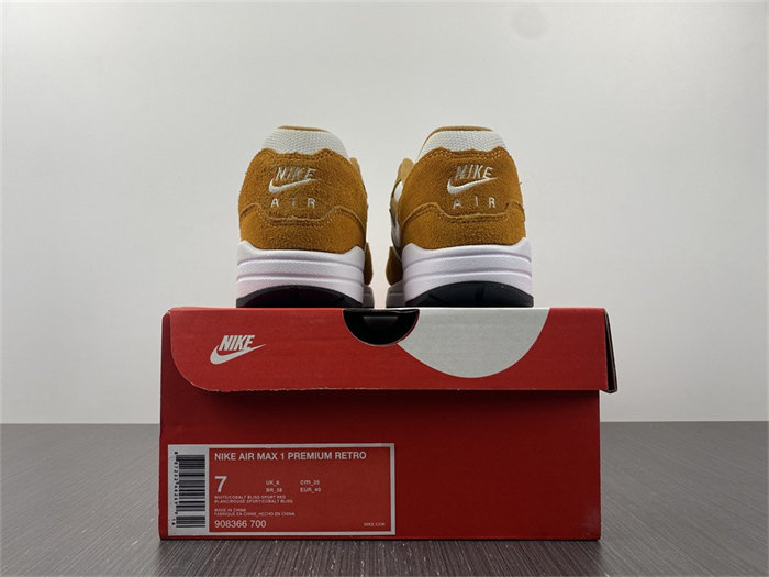 NK Air Max 1 Curry 908366-700 detail 5