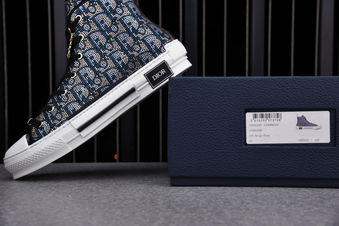 B23 Oblique High Top Sneakers T00480H052 detail 4