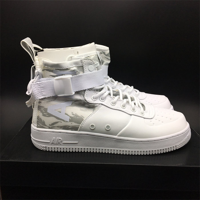 NK SF Air Force 1 Mid Winter Camo AA1129-100 detail 5